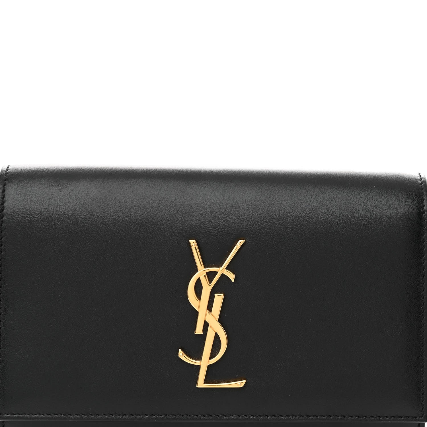 Saint Laurent Smooth Calfskin Monogram Kate Belt Bag Black 7 of 11