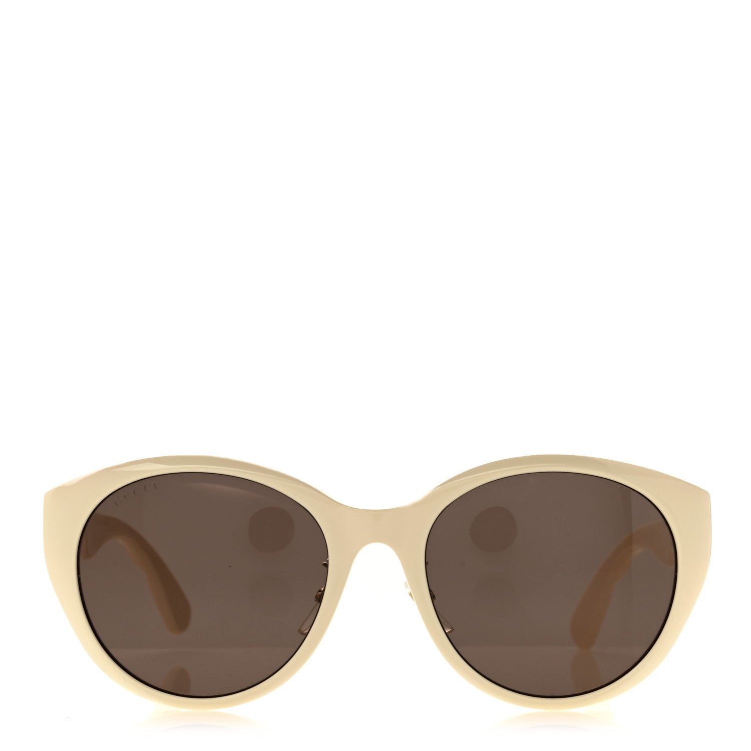 Gucci Acetate Round GG GG0814SK Sunglasses Ivory 2 of 8