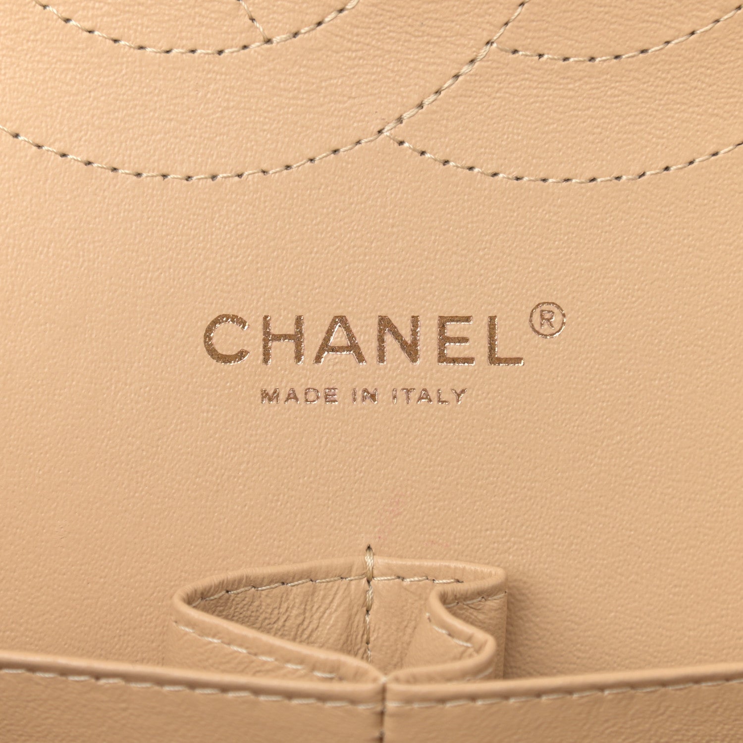 Chanel Caviar Quilted Jumbo Double Flap Beige 8 of 11