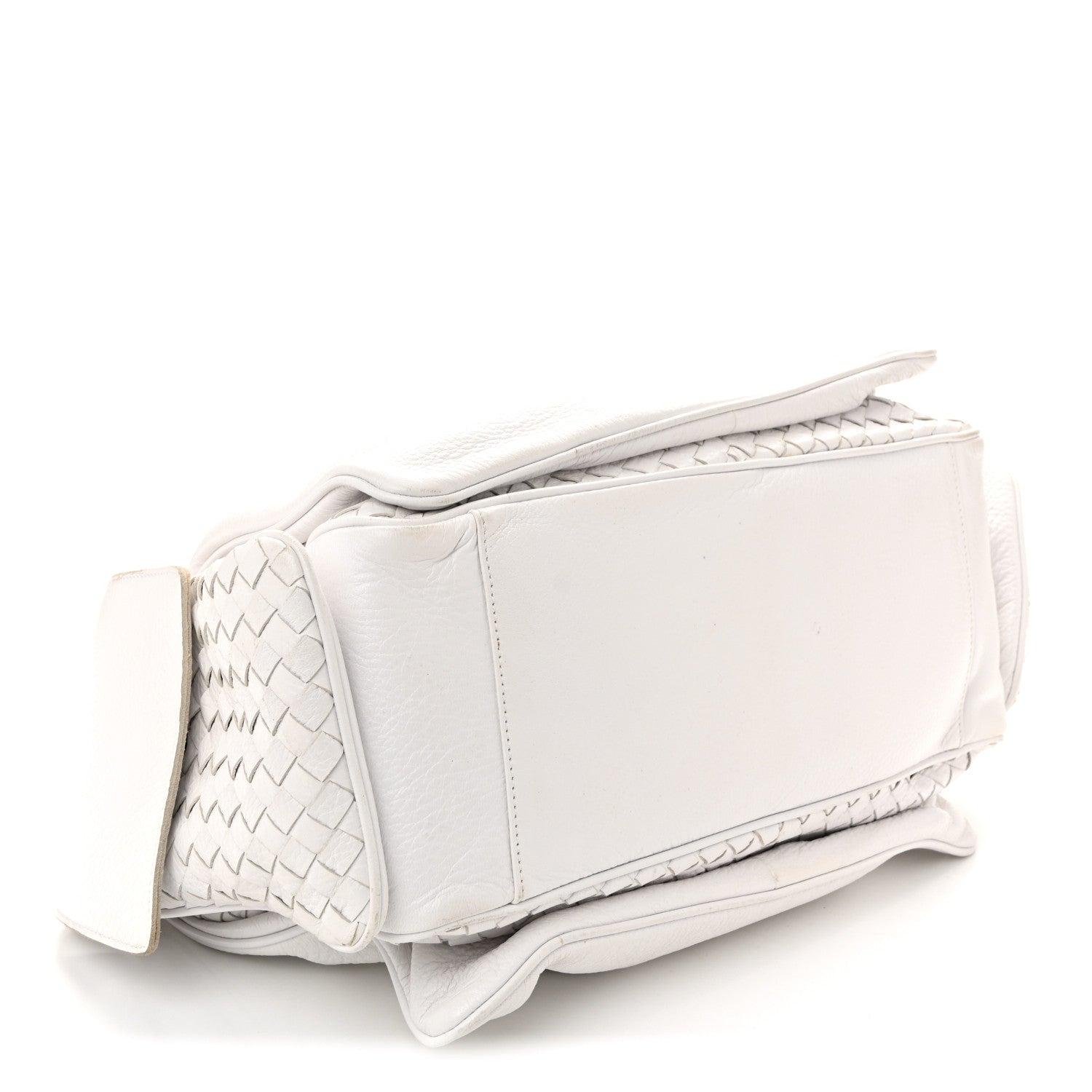 Bottega Veneta Cervo Cocker Hobo Bianco White 4 of 11