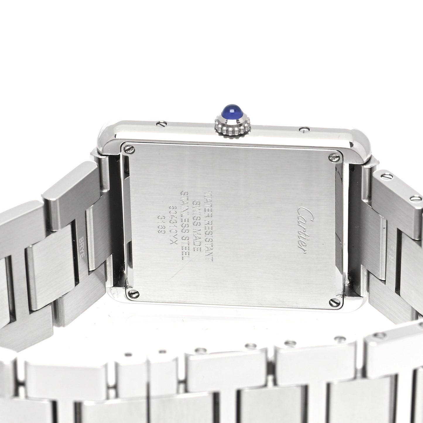 Stainless Steel 27mm Tank Solo Quartz Watch