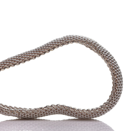 Tiffany Sterling Silver Somerset Mesh Bracelet 6 of 6