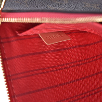 Louis Vuitton Monogram Neverfull MM GM Pochette Grenade 7 of 7