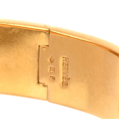 Hermes Enamel Wide Clic Clac H Bracelet GM Parme 4 of 4