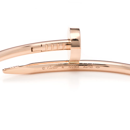 Cartier 18K Pink Gold Juste Un Clou Bracelet 16 4 of 4