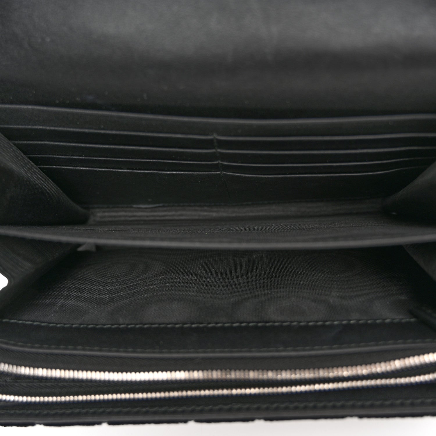 Gucci Velvet GG Monogram Mini Dionysus Chain Wallet Black 5 of 11