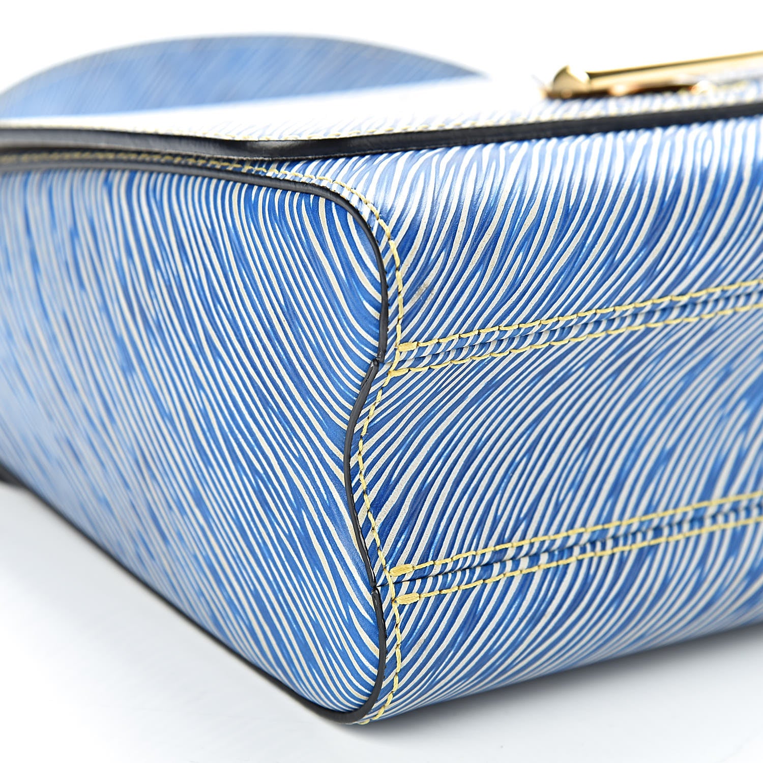 Louis Vuitton Epi Twist Shoulder Bag MM Denim Light 8 of 9