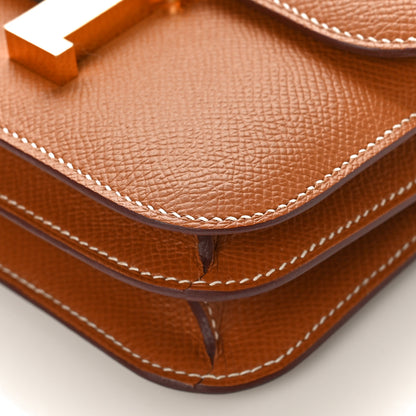 Hermes Epsom Constance 18 Gold 9 of 10
