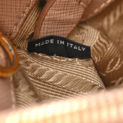 Prada Saffiano Mini Galleria Double Zip Tote Cammeo 9 of 16