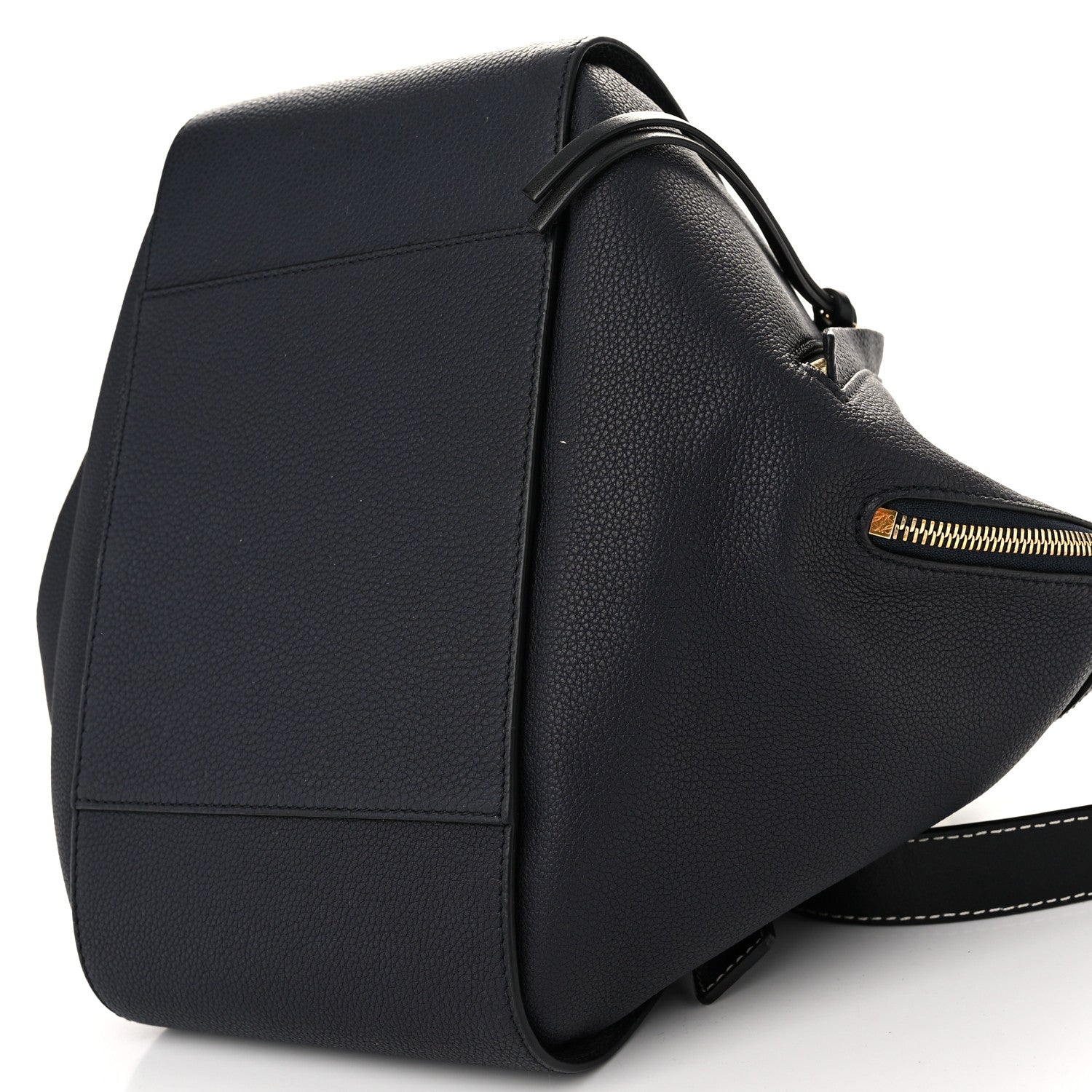 Loewe Calfskin Small Hammock Shoulder Bag Midnight Blue Black 10 of 10