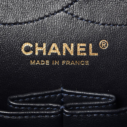 Chanel Denim Quilted 2.55 Reissue 226 Flap Dark Blue 7 of 8