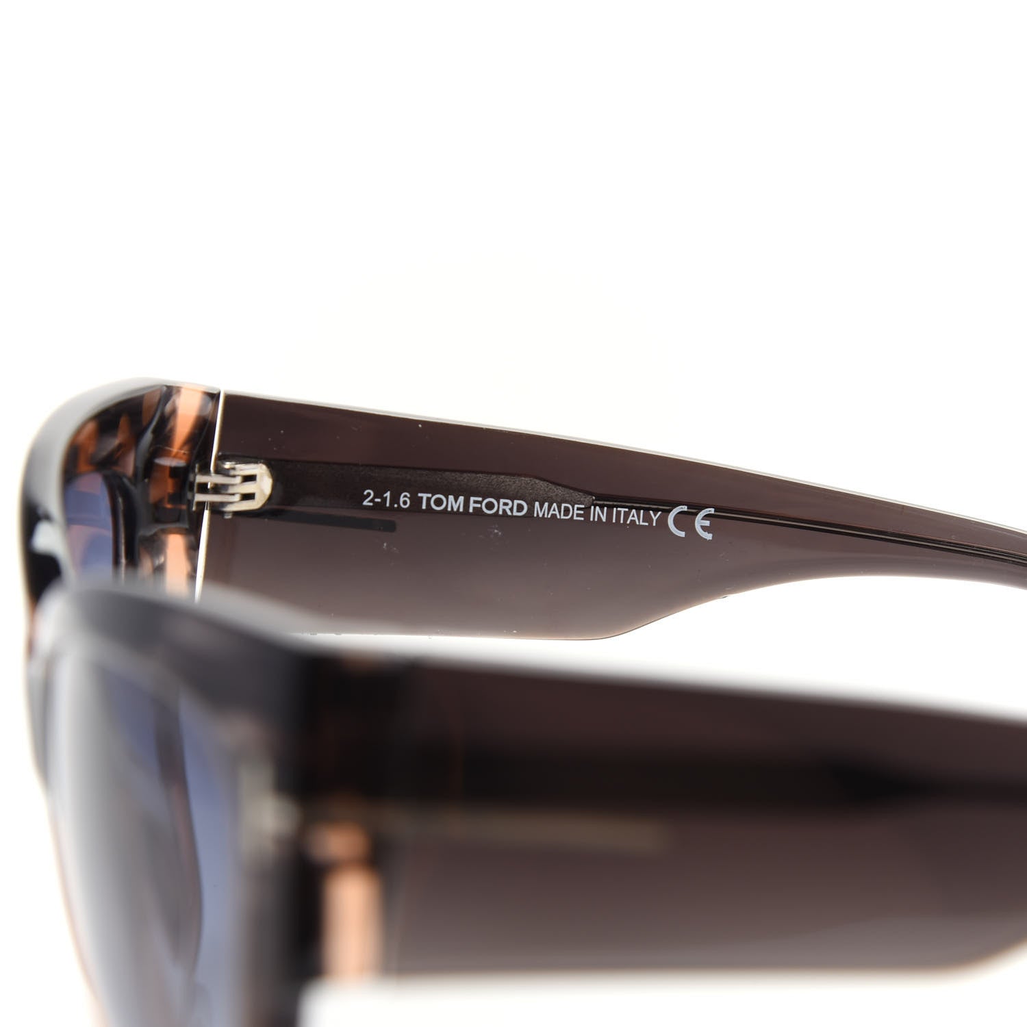 Tom Ford Anoushka Sunglasses TF371 Melange Grey Peach 5 of 8