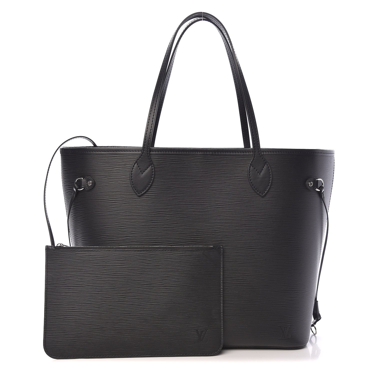 Louis Vuitton Epi Neverfull MM Black 1 of 10
