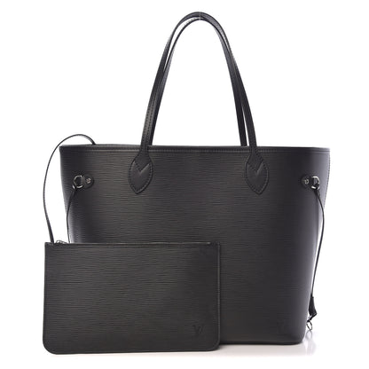 Louis Vuitton Epi Neverfull MM Black 1 of 10