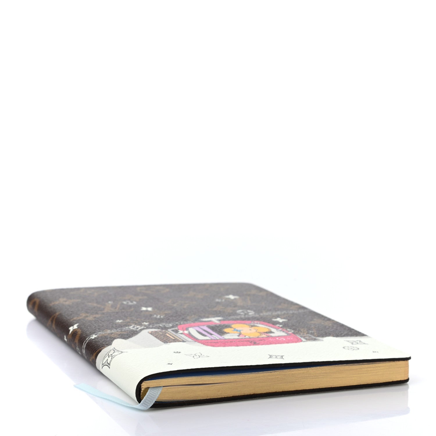 Louis Vuitton Monogram 2019 Christmas Animation Courchevel Notebook MM 4 of 6