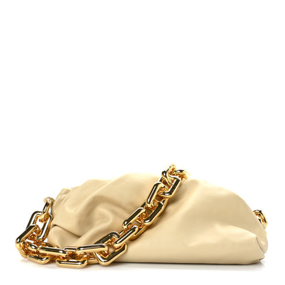 Bottega Veneta Calfskin The Pouch Chain Porridge 1 of 8