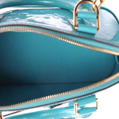 Louis Vuitton Vernis Alma BB Turquoise 6 of 9