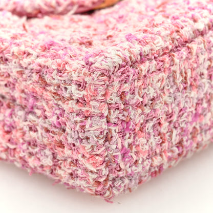 Chanel Tweed Quilted Mini Nano Kelly Shopper Pink 9 of 10