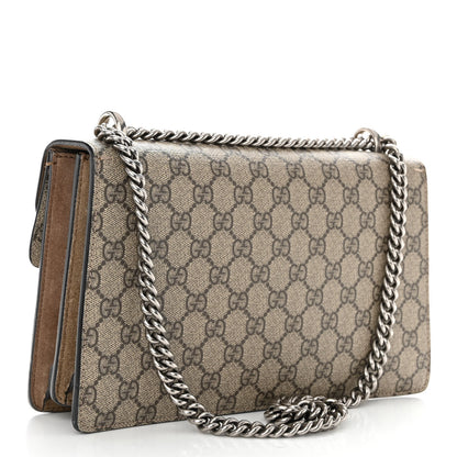 Gucci GG Supreme Monogram Small Dionysus Shoulder Bag Taupe 3 of 12