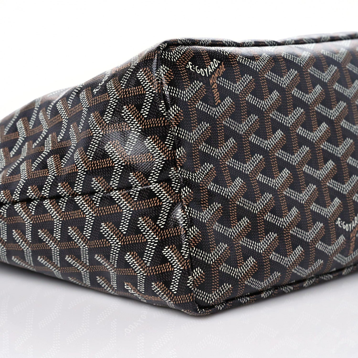 Goyard Goyardine Saint Louis PM Black Gold 8 of 9
