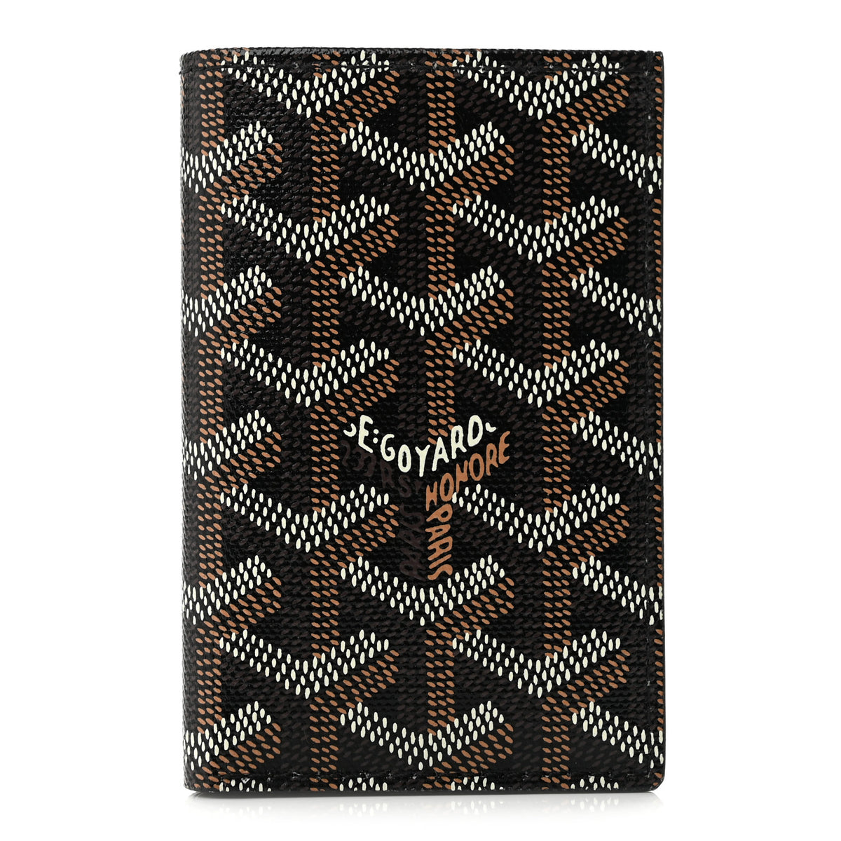 Goyardine Saint Pierre Card Holder Black