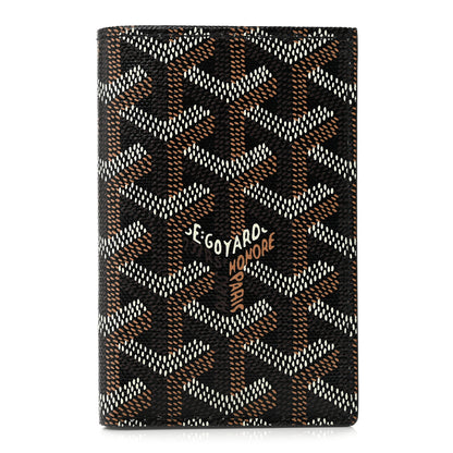 Goyard Goyardine Saint Pierre Card Holder Black 1 of 8