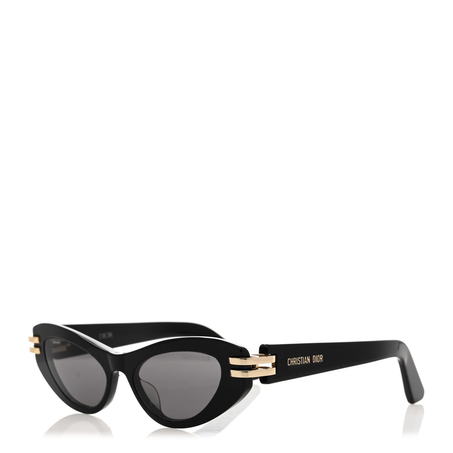 Christian Dior Acetate CDior B1U Cat Eye Sunglasses Black 1 of 7