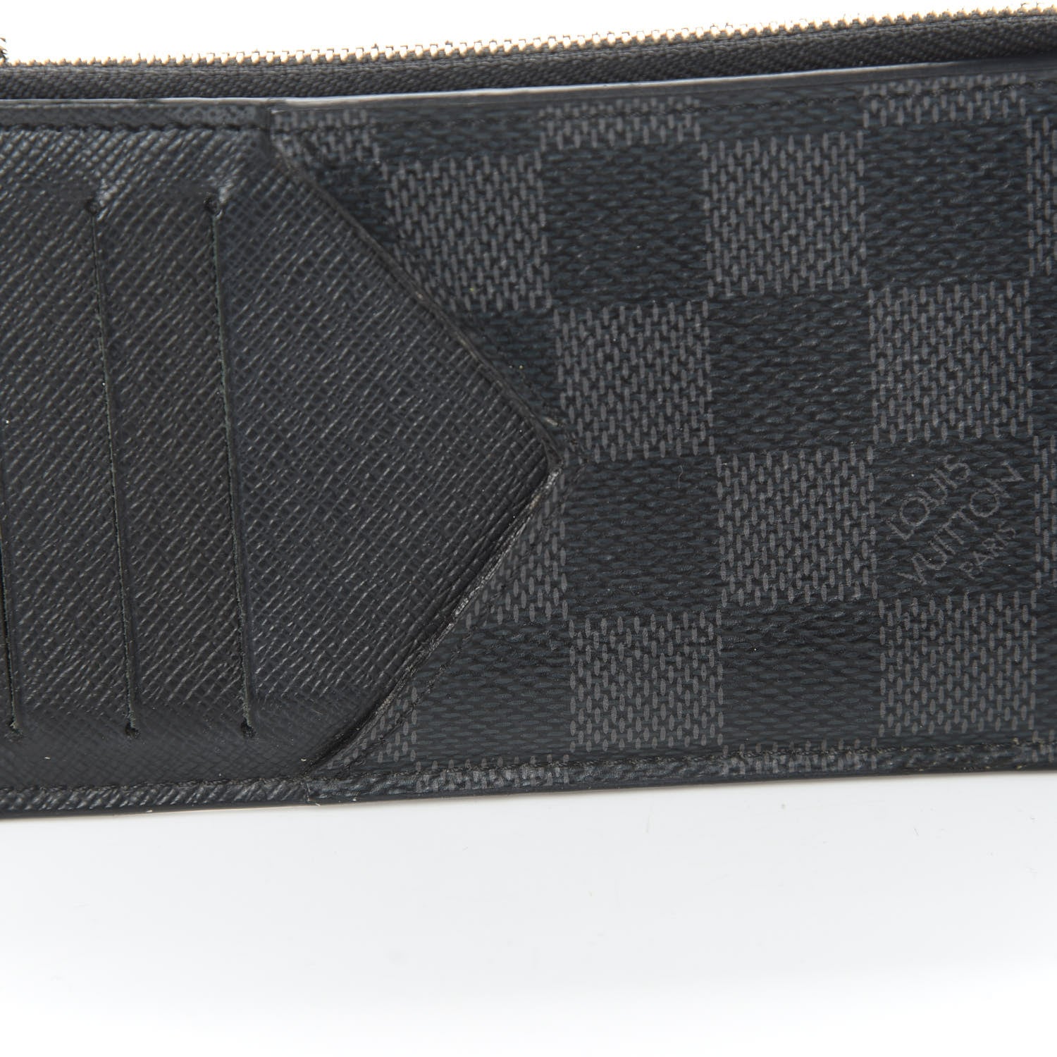 Louis Vuitton Damier Graphite Coin Card Holder 8 of 10