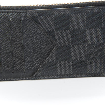 Louis Vuitton Damier Graphite Coin Card Holder 8 of 10