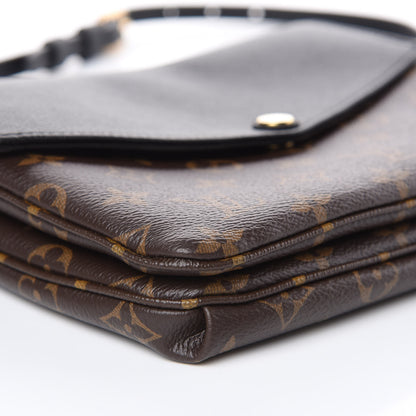 Louis Vuitton Monogram Twice Pochette Black 9 of 10