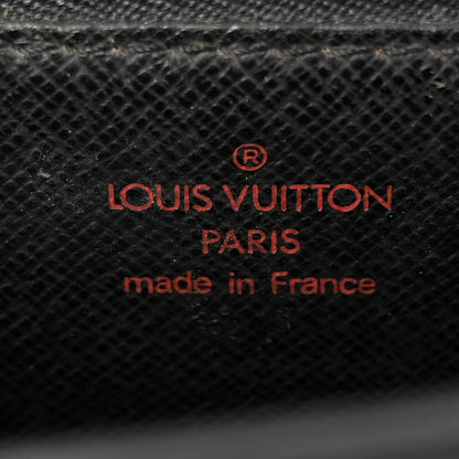 Louis Vuitton Epi Pochette Sellier Dragonne Clutch Black 6 of 15