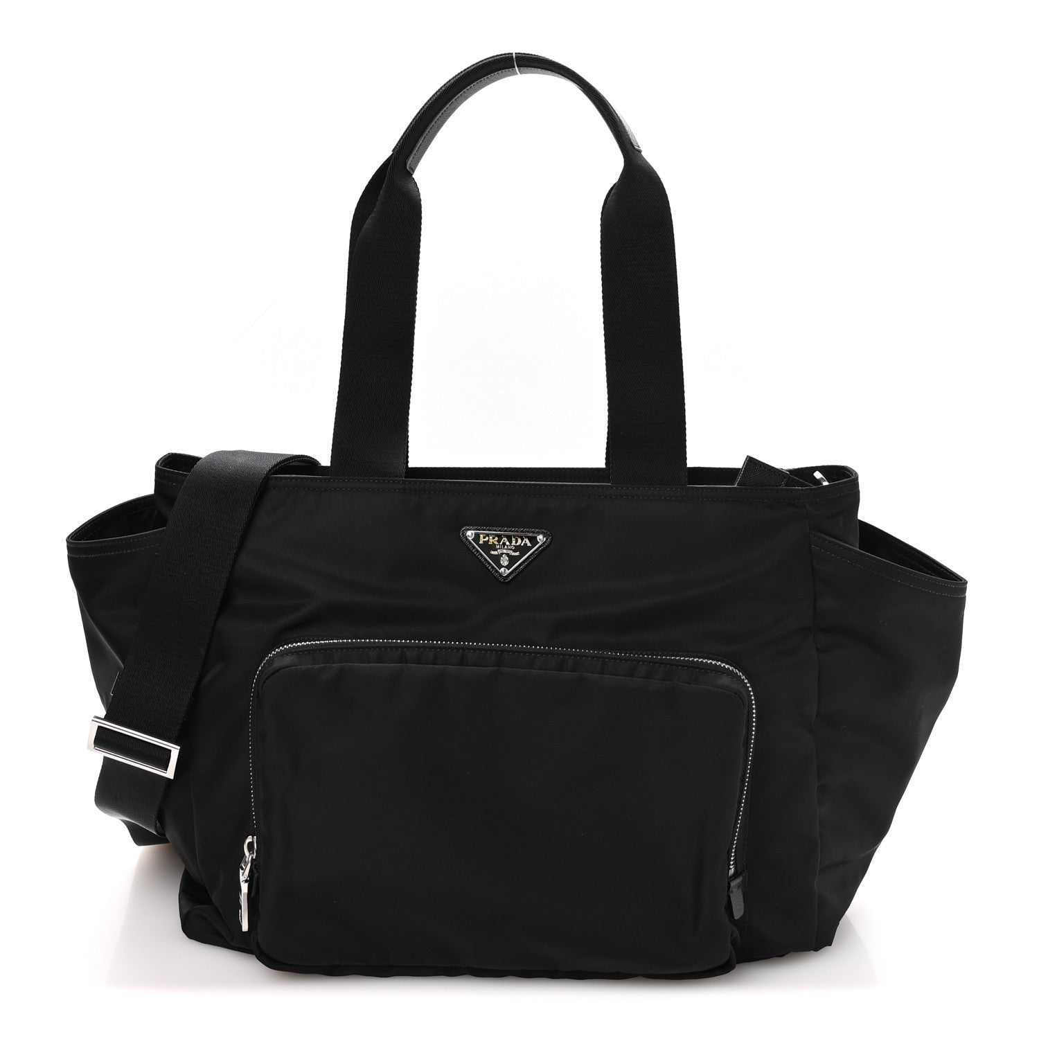 Prada Tessuto Nylon Vela Diaper Bag Black 1 of 12