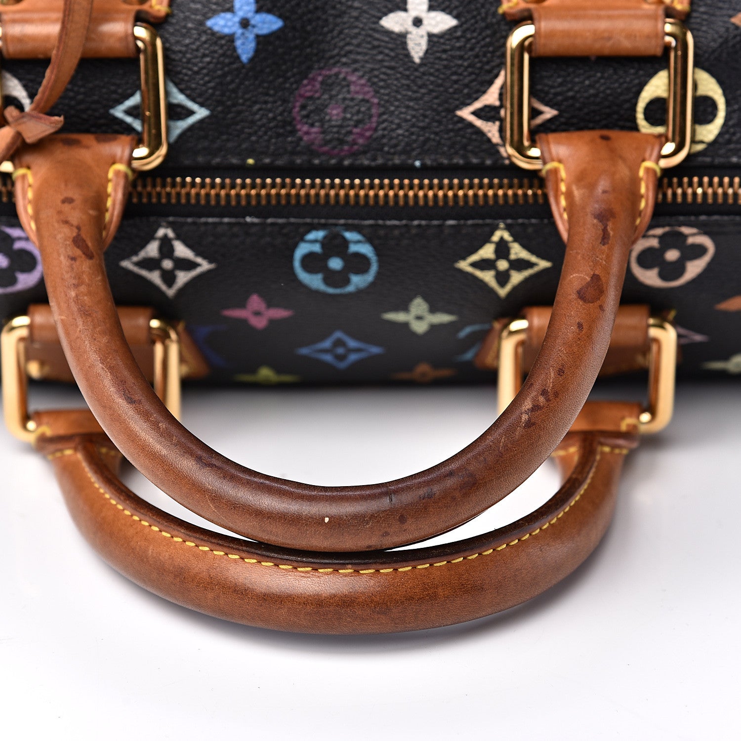 Louis Vuitton Monogram Multicolor Speedy 30 Black 6 of 18