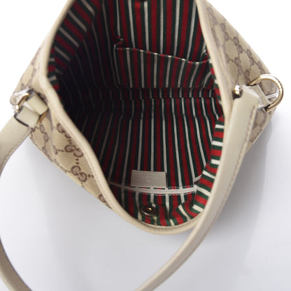 Gucci Monogram Medium New Britt Hobo Off White 5 of 17