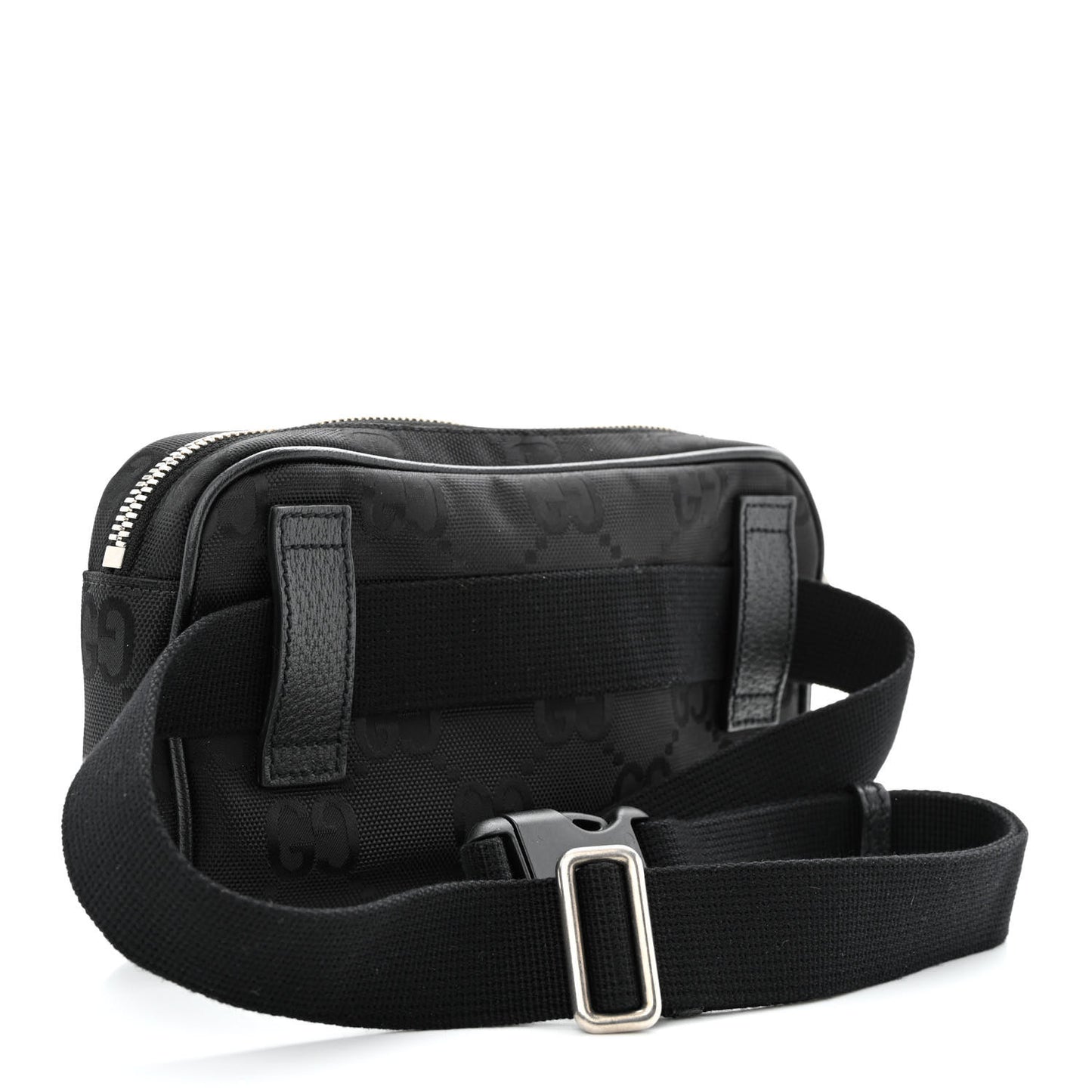 Econyl Nylon Monogram Off The Grid Belt Bag Black