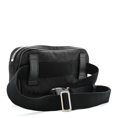 Gucci Econyl Nylon Monogram Off The Grid Belt Bag Black 3 of 12