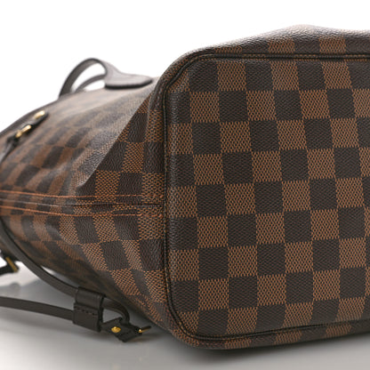 Louis Vuitton Damier Ebene Neo Neverfull MM Rose Ballerine 9 of 10