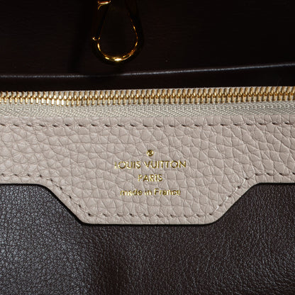Louis Vuitton Taurillon Capucines MM Galet 6 of 7