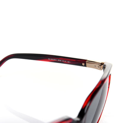 Gucci Oversized Sunglasses GG 3502/B/S Red Black 5 of 8