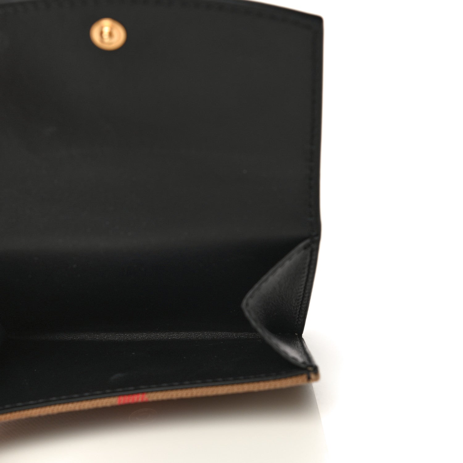 Burberry House Check Luna French Wallet Black 7 of 12