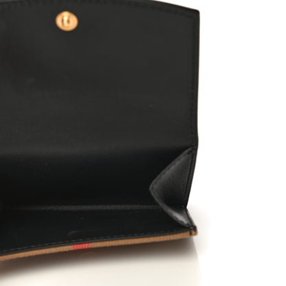 Burberry House Check Luna French Wallet Black 7 of 12