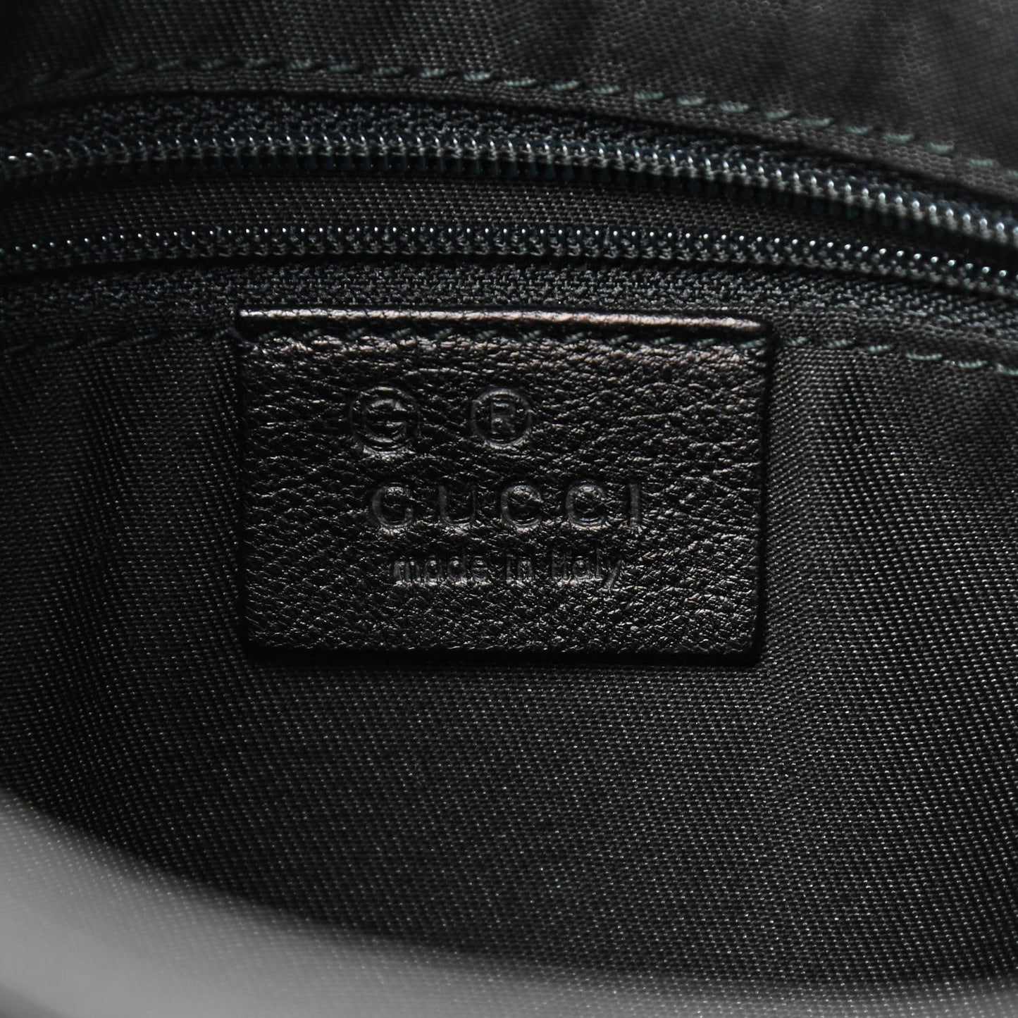 Guccissima Hobo Black
