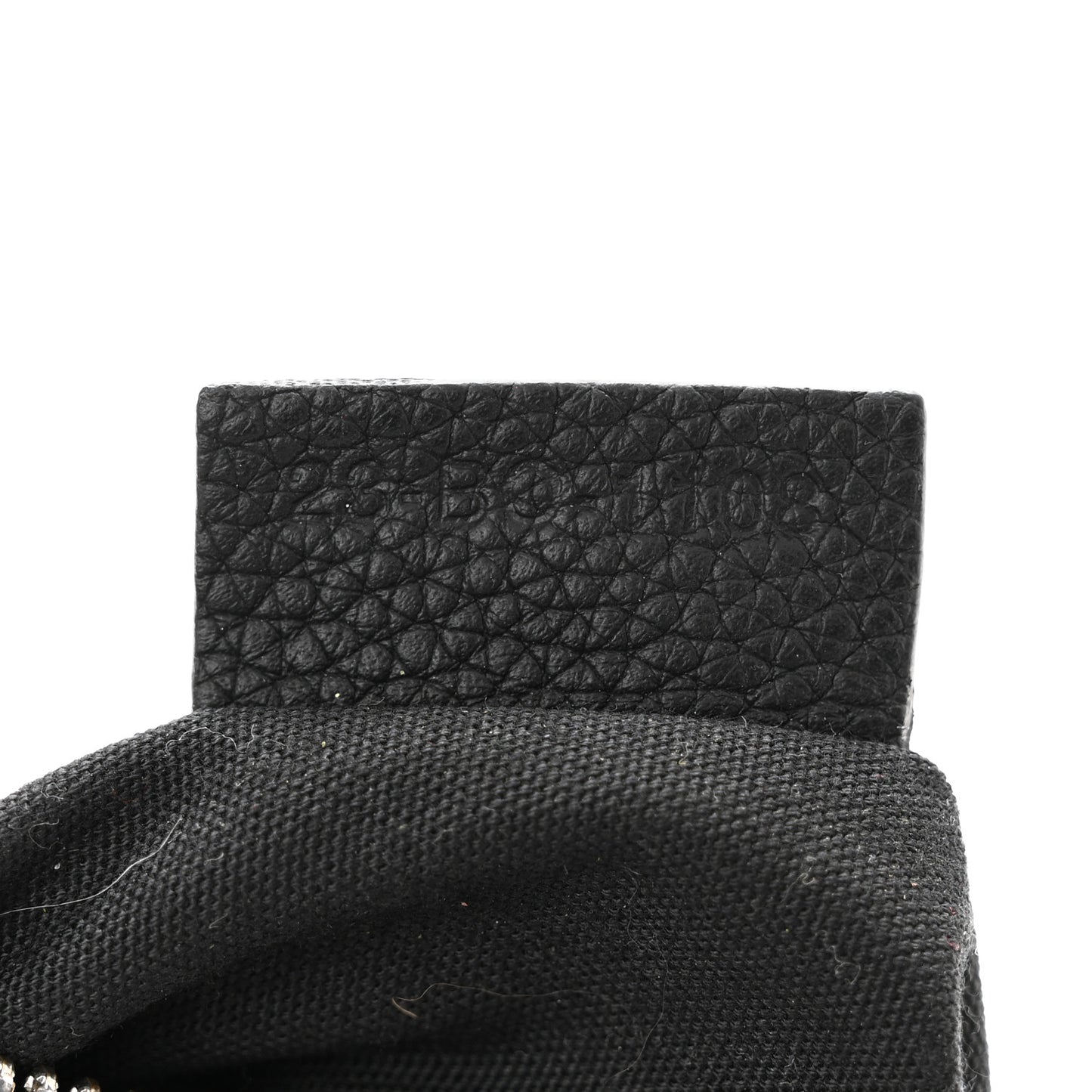 Grained Calfskin Kim Jones Saddle Bag Black