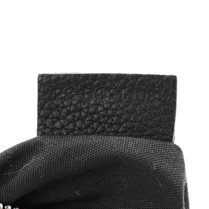 Christian Dior Grained Calfskin Kim Jones Saddle Bag Black 7 of 10