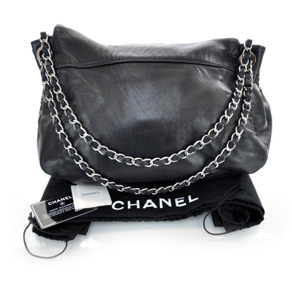 Chanel Lambskin Disc Flap Bag Black 3 of 10