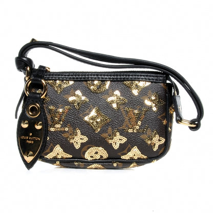 Louis Vuitton Monogram Eclipse Mini Pochette 1 of 9