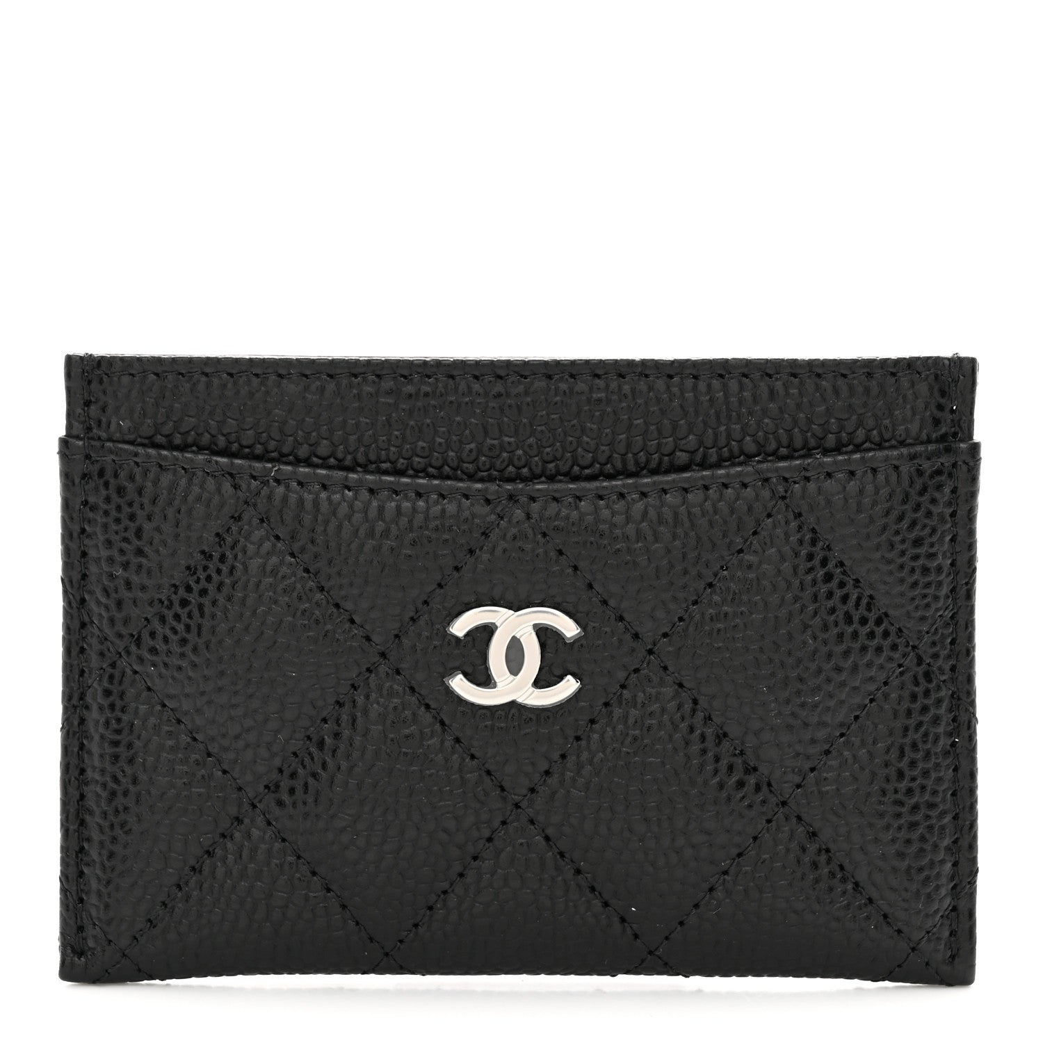 Chanel Caviar Quilted Card Holder Black 1 of 8