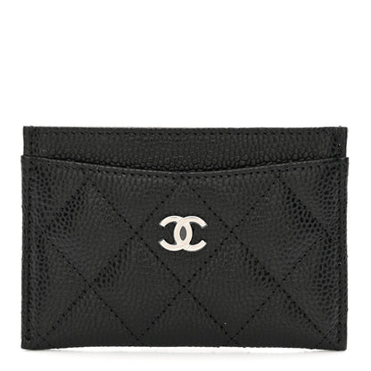 Chanel Caviar Quilted Card Holder Black 1 of 8