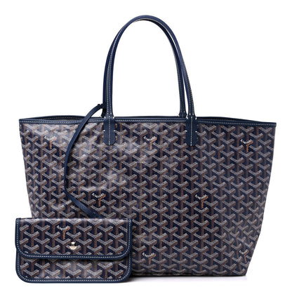 Goyard Goyardine Saint Louis PM Navy 1 of 9
