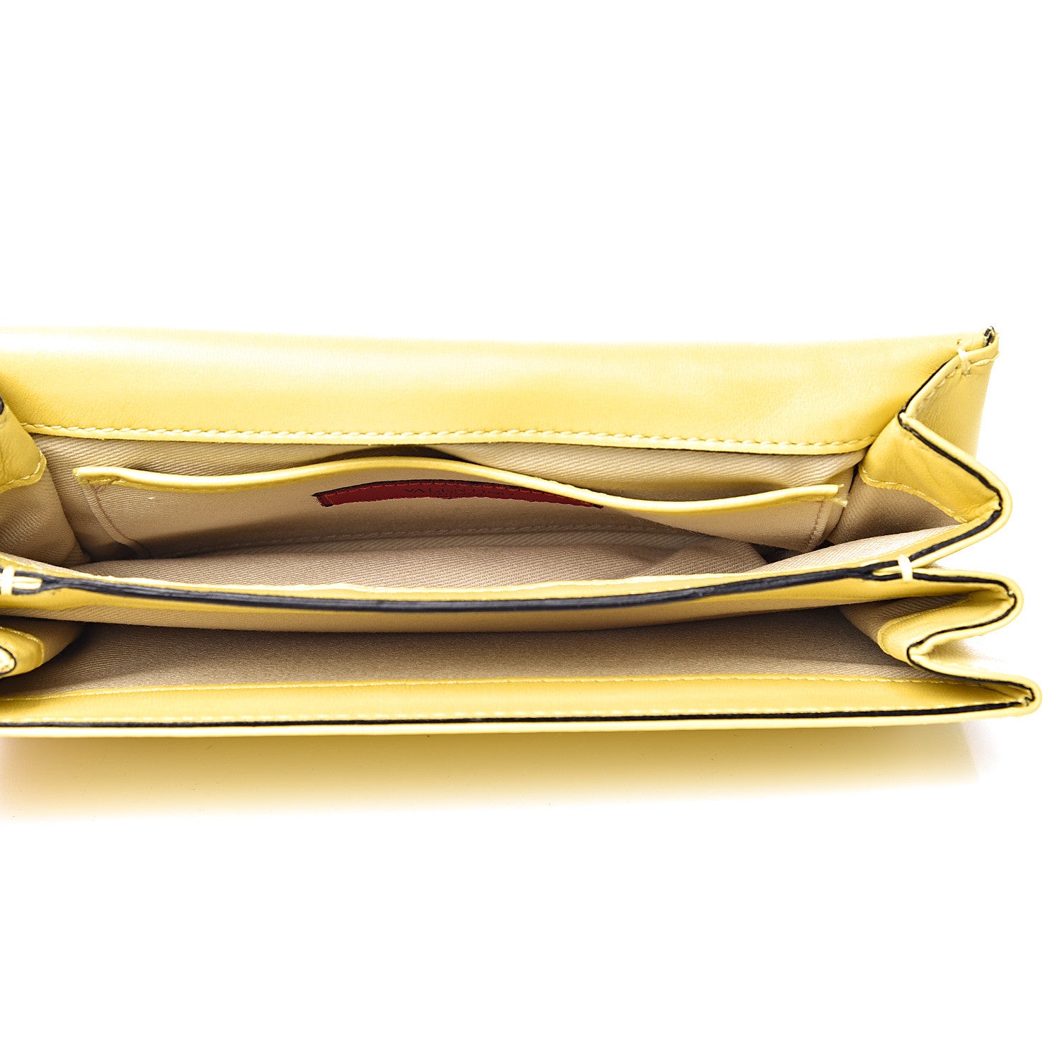 Valentino Garavani Nappa Va Va Voom Shoulder Bag Naples Yellow 4 of 16